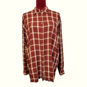 Comfort & Relax long sleeve button up shirt